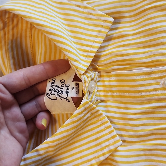 Cosmic Blue Love Top - Picture 1 of 4